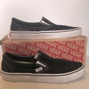 Vans Classic Slip On Black/True White